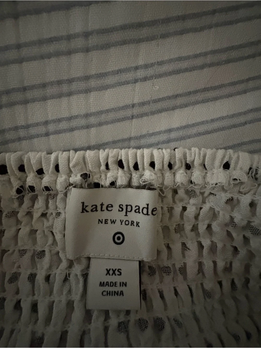 kate spade Cream and Black Polka Dot Spaghetti Strap Midi Dress